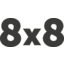 8x8 logo